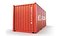 Generic container 20feet  PSD Editable