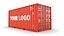 Generic container 20feet  PSD Editable