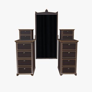 Medieval Furniture V3 3D