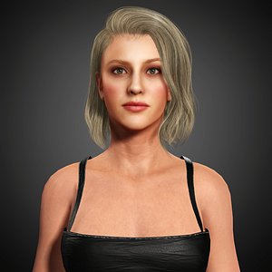 Lili Reinhart Character 3D model