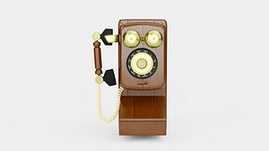 Old Wall Mount Phone