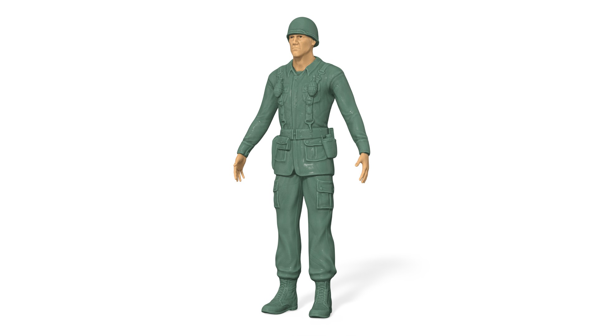 Toy Soldier Model - TurboSquid 2193442