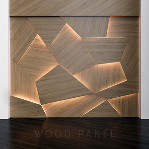 Wooden 3D panels