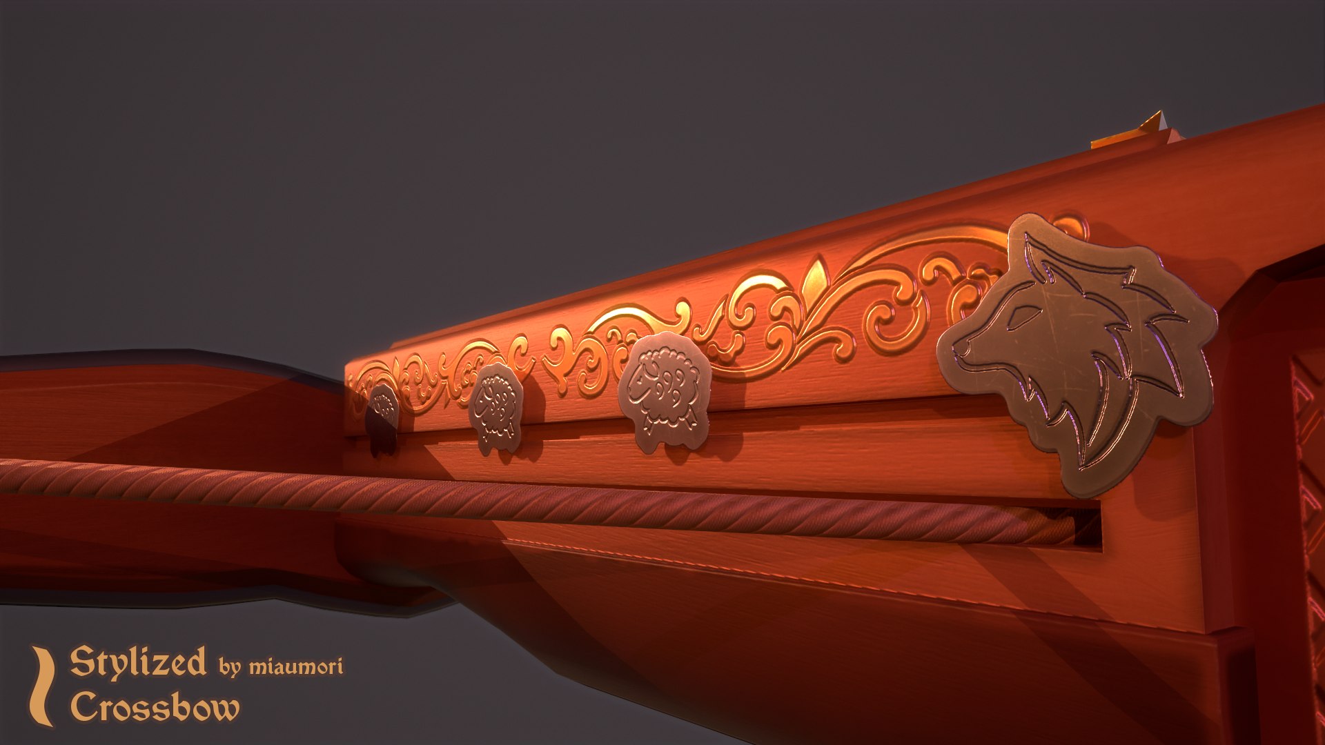 Stylized Crossbow model https://p.turbosquid.com/ts-thumb/CM/yqAtmH/wA/tbrender_figurines/png/1672883396/1920x1080/fit_q87/6ef5bc5c44a0319167eac722358b5a73616bb6d7/tbrender_figurines.jpg