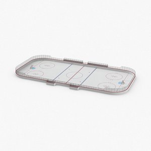 hockey-rink 3D model