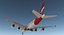 airbus a380-1000 qantas rigged max