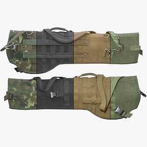 Weapon Scabbard Holster Bag 3D