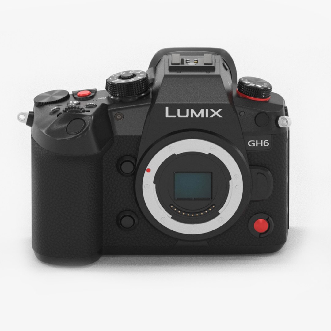 3D Panasonic LUMIX GH6 Body - TurboSquid 2339801