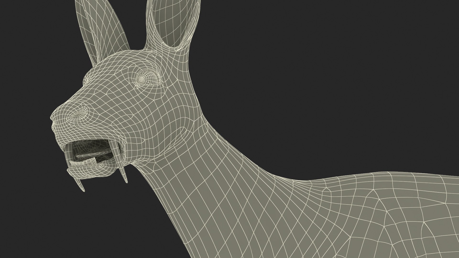 3D Model Musk Deer Rigged Fur - TurboSquid 2180757