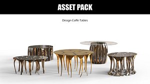 3D model Coffe Table Design Pack - KATAGMA