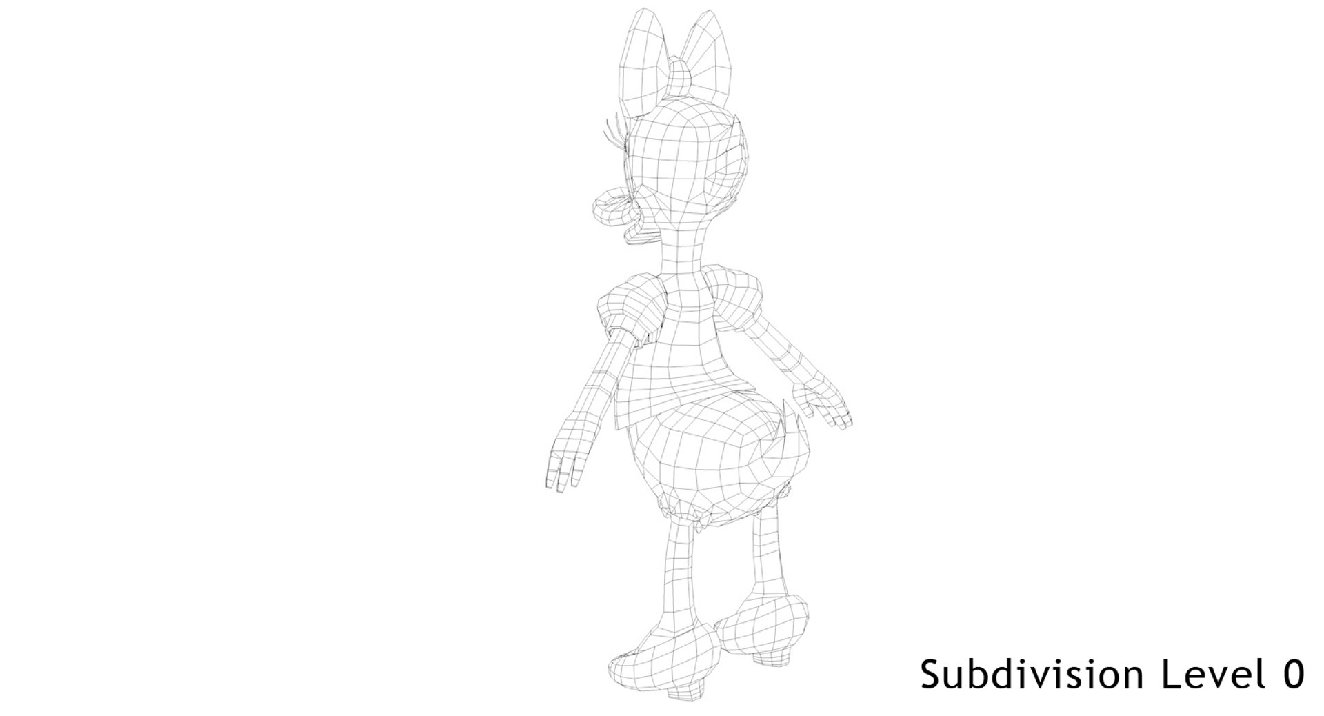 3d Daisy Duck