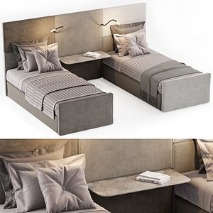 3D bed single