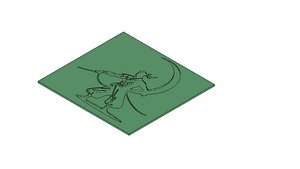 Samurai Warrior Crescent Moon Mold for Resin Concrete Plaster