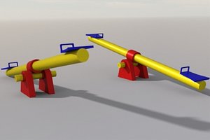 3d seesaw saw