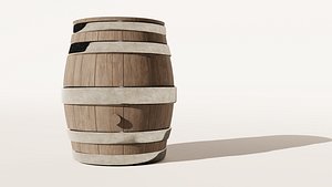 barrel ba 3D model