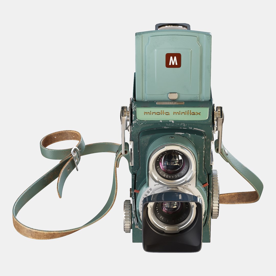 3D Model Miniflex Minolta Film TurboSquid 1359769