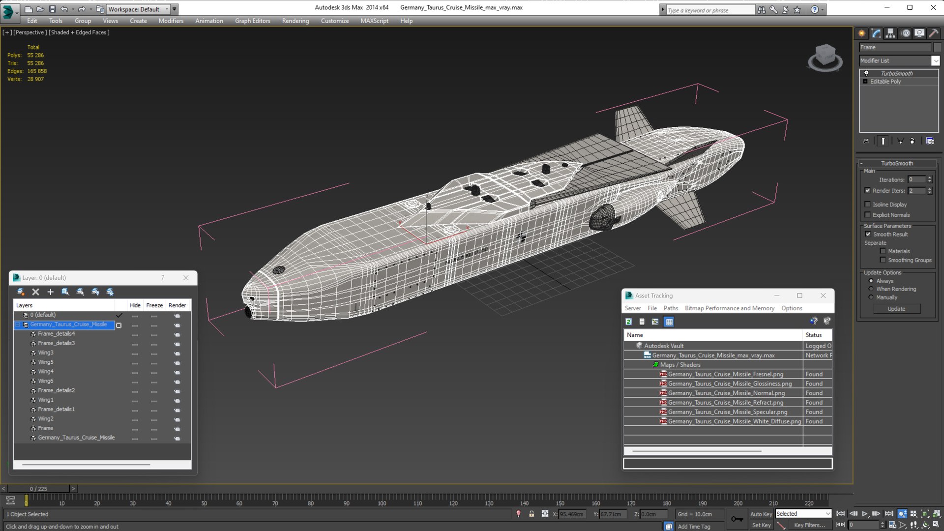 3D Germany Taurus Cruise Missile model https://p.turbosquid.com/ts-thumb/CN/hzmrZ7/9D/germanytauruscruisemissilemb3dmodel023/jpg/1708118641/1920x1080/fit_q87/765732dfbe45f9448af4c2773f2867107f0bc972/germanytauruscruisemissilemb3dmodel023.jpg
