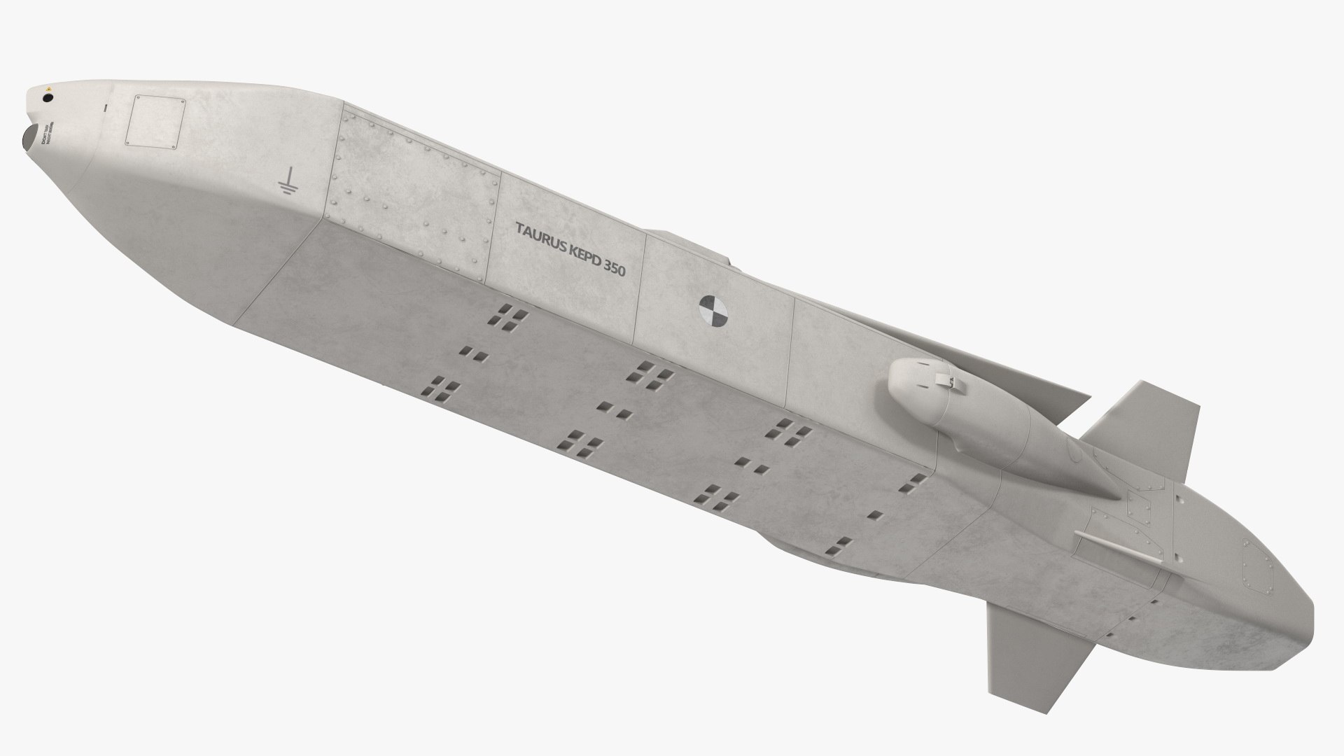 3D Germany Taurus Cruise Missile model https://p.turbosquid.com/ts-thumb/CN/hzmrZ7/rp/germanytauruscruisemissilemb3dmodel014/jpg/1708118604/1920x1080/fit_q87/f32739a64f08f7a74787488da4fa57e0a73cffde/germanytauruscruisemissilemb3dmodel014.jpg