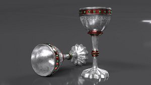 3D CHALICE-SILVER