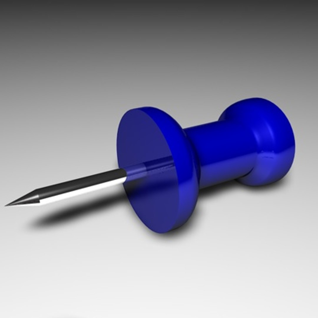 Thumb Tack 3d C4d