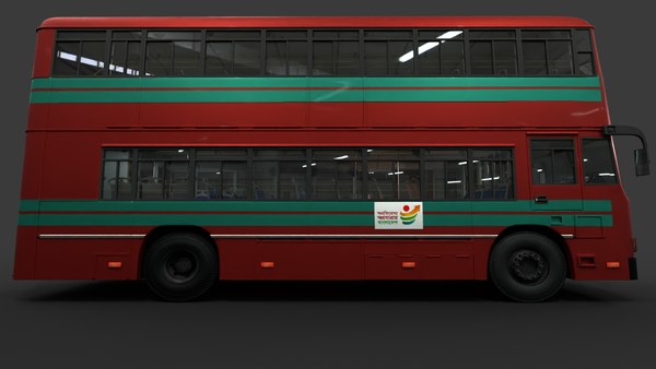 modelo 3d BRTC de dos pisos - TurboSquid 2208357