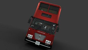 BRTC Double Decker 3D model