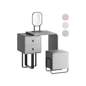 3D Meuble lavabo model