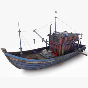 Fishing Boat South East Asian style