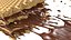 Oblea de chocolate Splash 007