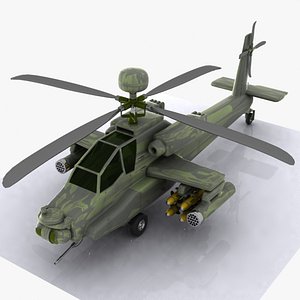 Cartoon Attack Helicopter