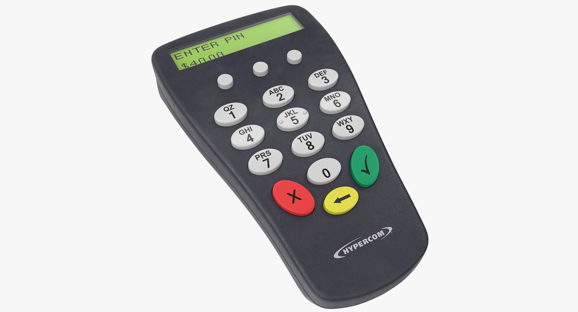Pin Pad 3D model preview