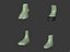 Cartoon Feet Pack model