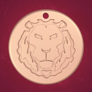 Lion Head Necklace