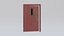Metal Secure Door Red