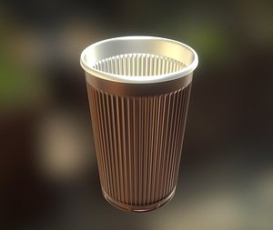 Plastic Cup Highpoly Version