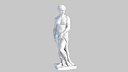 Venus bathing statue