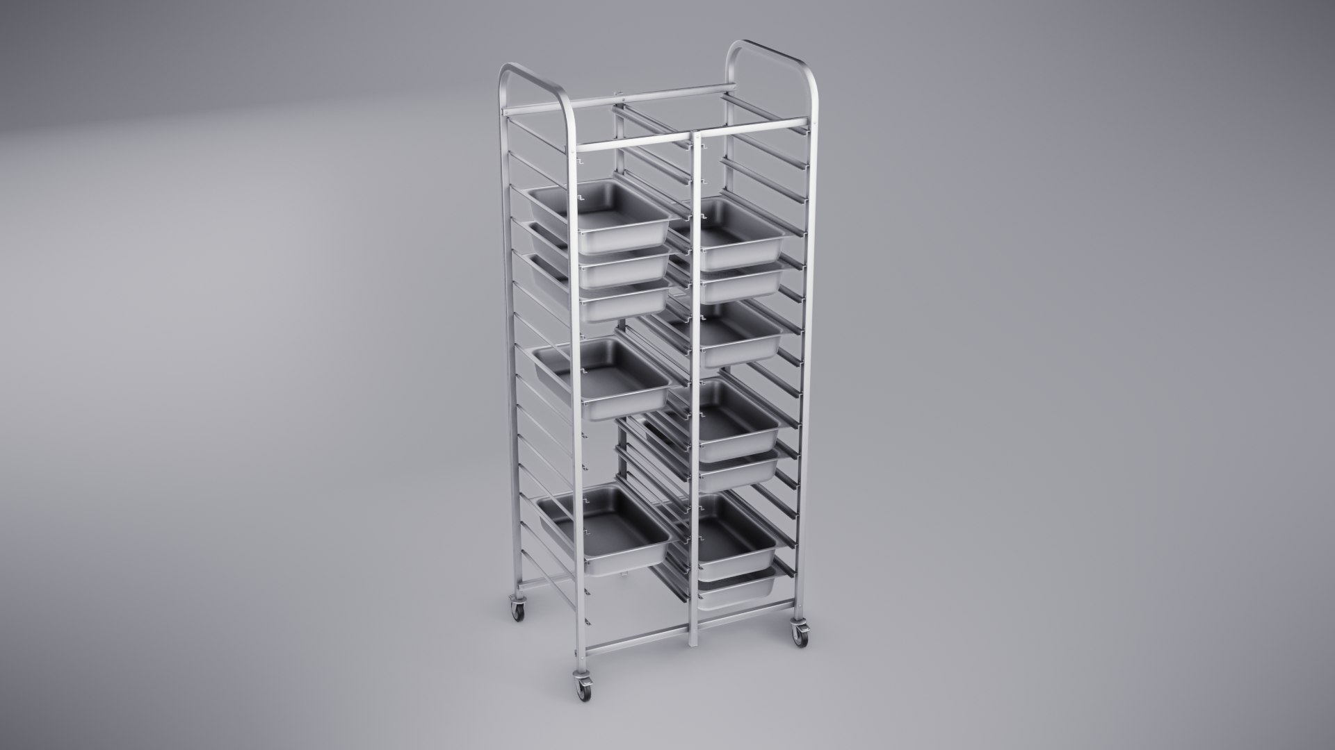 Restaurant rack 3D model - TurboSquid 1506192