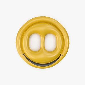 3D model Smiley Face Pool Float