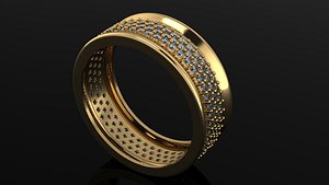 wedding ring 3D model
