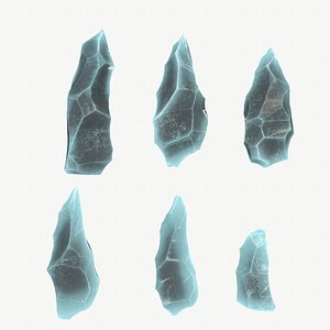 crystal set 3D model