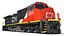 canadian national train 3D model