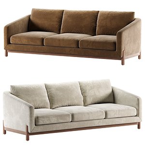 Oslo 3-Seat Sofa  2015 3D model