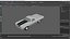 3D White Chevrolet El Camino SS 1970 model