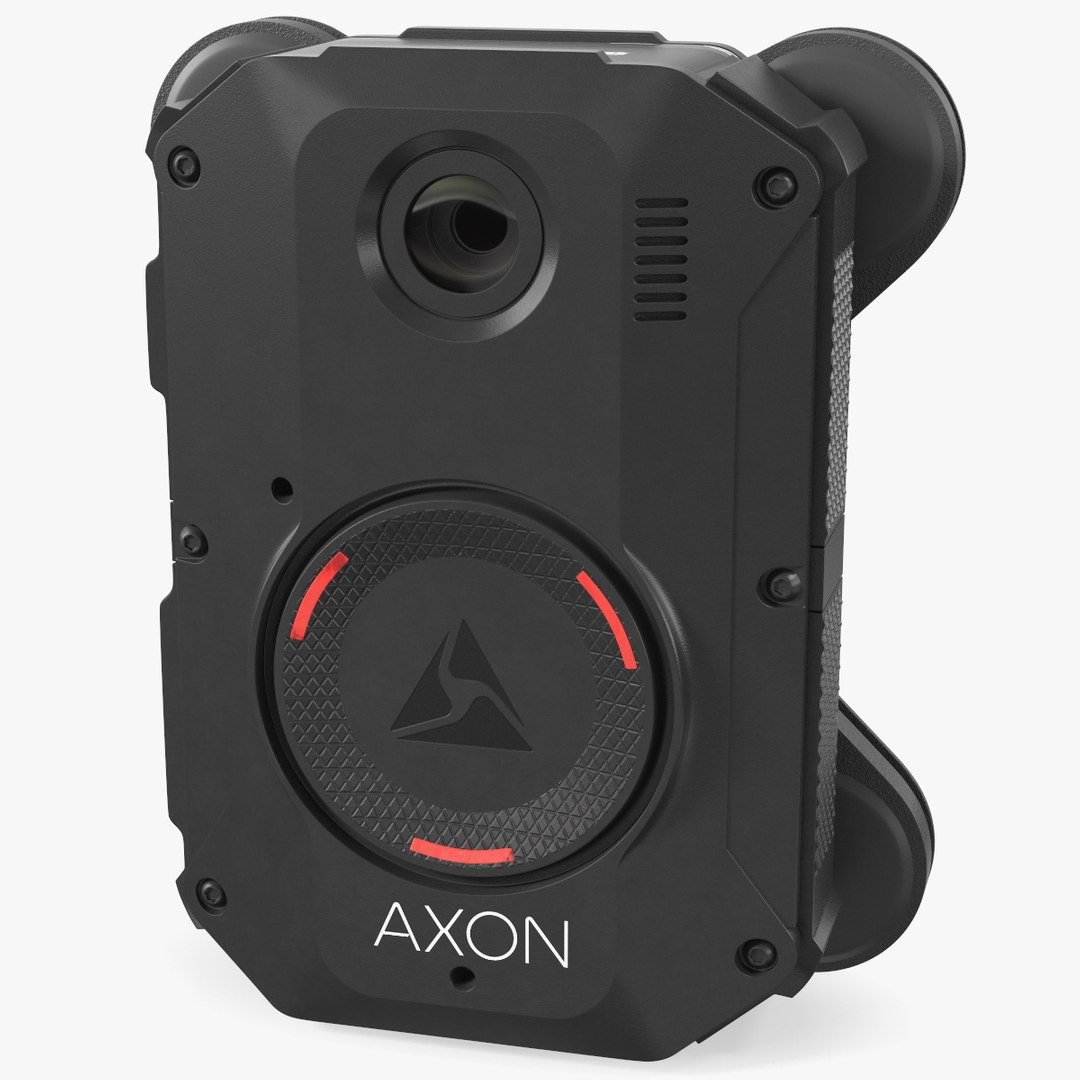 Axon Body 3 Body Camera With Magnet Mount 3D Model