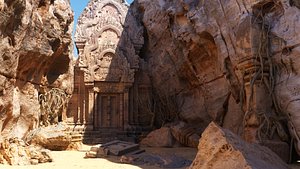 3D Canyon Temple
