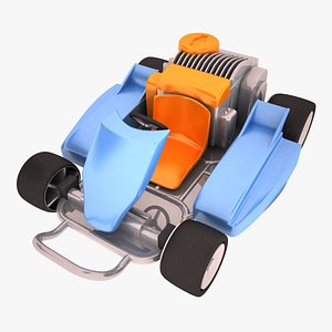 carting toy 3d model