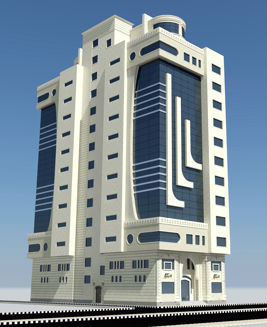 Exchange Company Building Design Model - TurboSquid 1903328