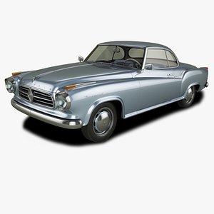 3D Borgward Isabella Coupe model