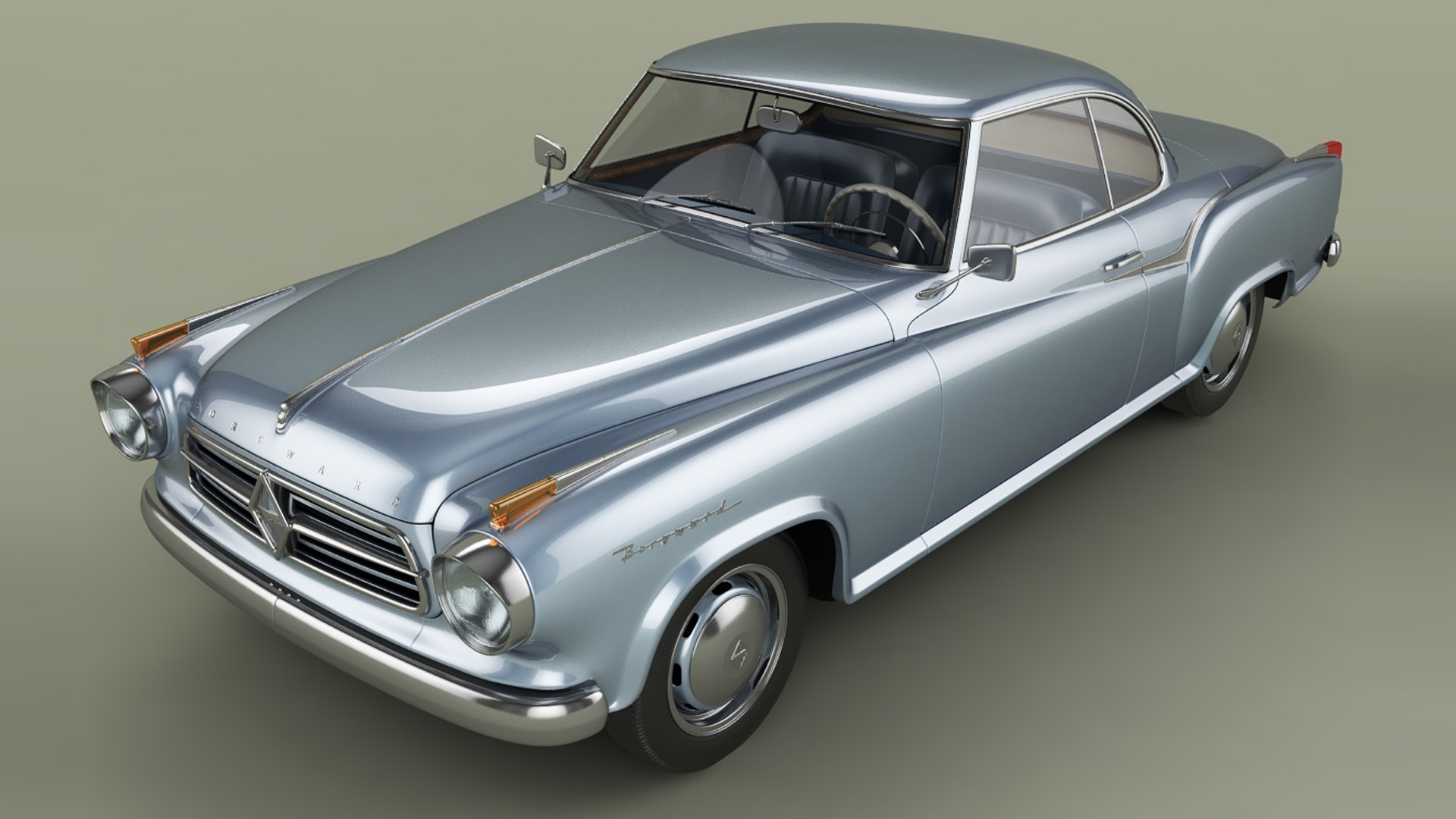 Edition 2006　Bubmobile　BUB　Borgward Isabella Coupe　ミニカー イザベラ Edition 2006 Bubmobile BUB Borgward Isabella Coupe ミニカー