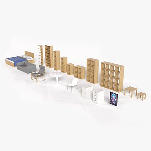 Scandinavian Furniture Set